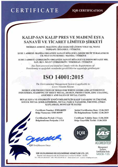 ISO 14001:2015